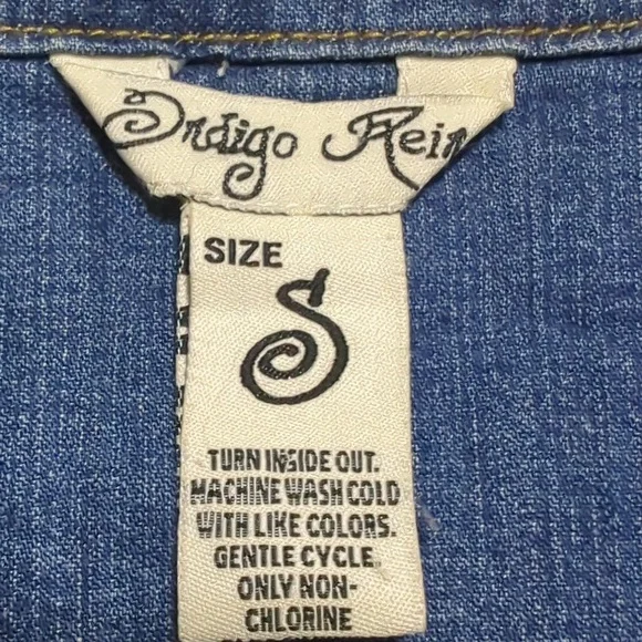 🔥Long Sleeve Denim Mini Dress🔥 - Picture 11 of 12